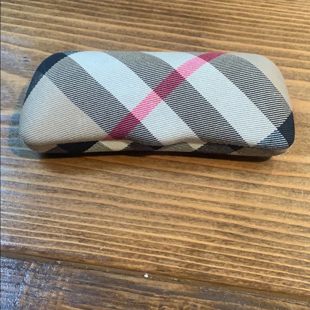 Burberry glasses case